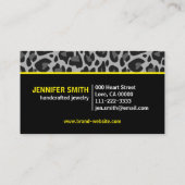 Rockabilly Visitenkarte (Rückseite)