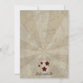 Rockabilly Wedding, 12x18 Hochzeit Einladung (Rückseite)