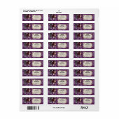 Rockabilly Wedding, Adressetiketten (Vorne)