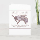 Rockabilly Wedding, Einladung (Rückseite)