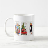 Rockabilly Weihnachten Kaffeetasse (Links)