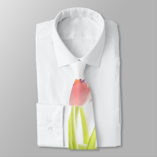 Rockabilly weiße Hals-Krawatte der rosa Krawatte (Gebunden)