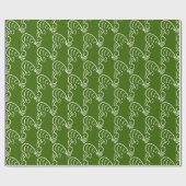 ROCKABILLY YELL (AUSGREEN) GESCHENKPAPIER (Flach)