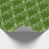 ROCKABILLY YELL (AUSGREEN) GESCHENKPAPIER (Ecke)