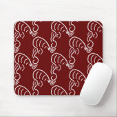 ROCKABILLY YELL (CRIMSON) MOUSEPAD (Mit Mouse)