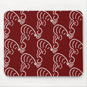 ROCKABILLY YELL (CRIMSON) MOUSEPAD