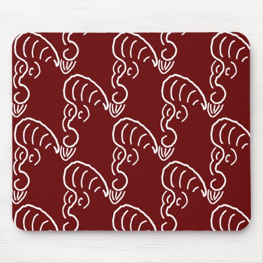 ROCKABILLY YELL (CRIMSON) MOUSEPAD (Vorne)