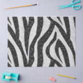 Rockabilly Zebra Print Tissue Paper Seidenpapier (Basteln)
