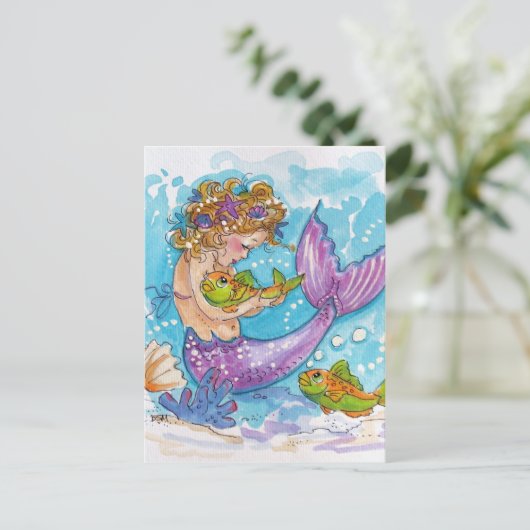 Rockabyebaby Postkarte (Stehend Vorderseite)