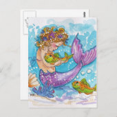 Rockabyebaby Postkarte (Vorne/Hinten)