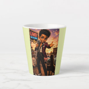 Rockachibi Bobby – Vintage Geschenkidee  Milchtasse