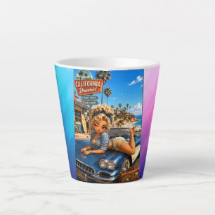 Rockachibi Crystal Sonnenaufgang – Vintage Geschen Milchtasse