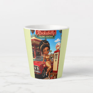 Rockachibi Gloria – Vintage-Geschenkidee  Milchtasse