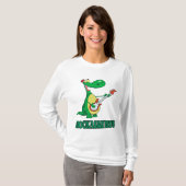 Rockasaurus Rock'n'Roll dino dinosaur.ai T-Shirt (Vorne ganz)