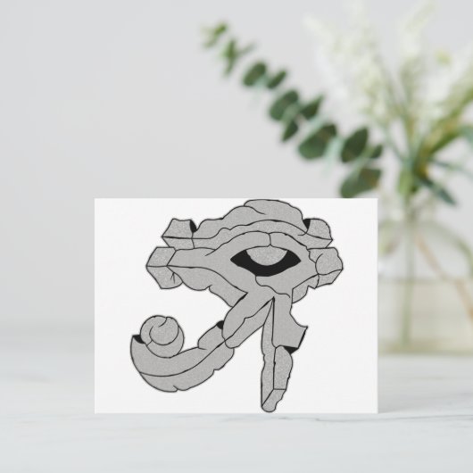 Rockauge Postkarte (Stehend Vorderseite)