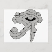 Rockauge Postkarte (Vorderseite)