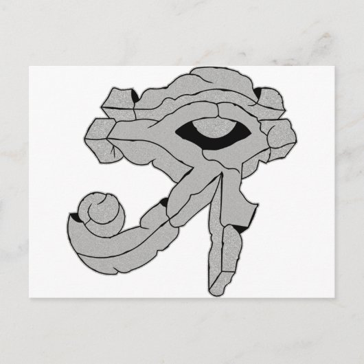 Rockauge Postkarte (Vorderseite)