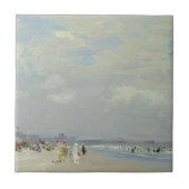 Rockaway Beach (New York) (von E.H. Potthast) Fliese (Vorderseite)