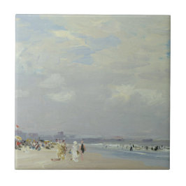 Rockaway Beach (New York) (von E.H. Potthast) Fliese