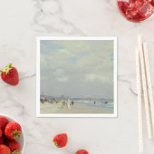 Rockaway Beach (New York) (von E.H. Potthast) Serviette (Beispiel)