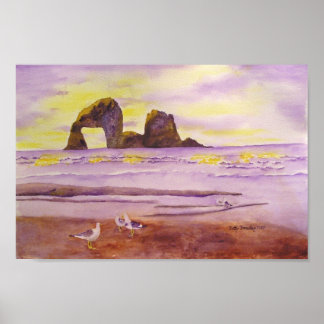 Rockaway Beach Poster