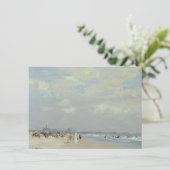 Rockaway Beach (von E.H. Potthast) Karte (Stehend Vorderseite)