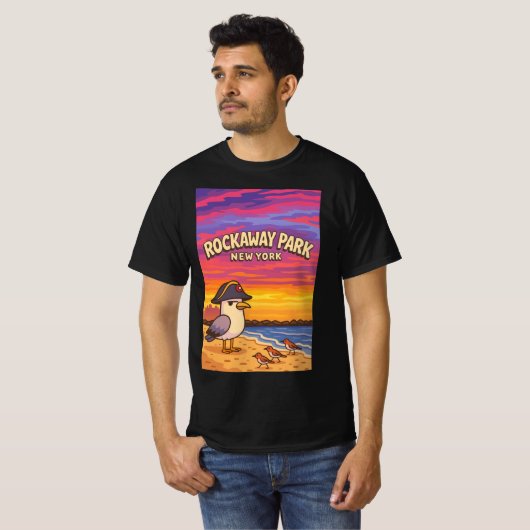 Rockaway, NY T - Shirt Design (Vorne ganz)