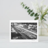 Rockaway, Oregon Beach und Main Street Fotograf Postkarte (Stehend Vorderseite)