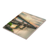 Rockaway Zug-Brücke Fliese (Seite)