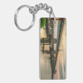 Rockaway Zug-Brücke Schlüsselanhänger (Vorderseite links)