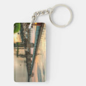 Rockaway Zug-Brücke Schlüsselanhänger (Rückseite)