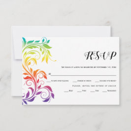 Rockblume RSVP Karte