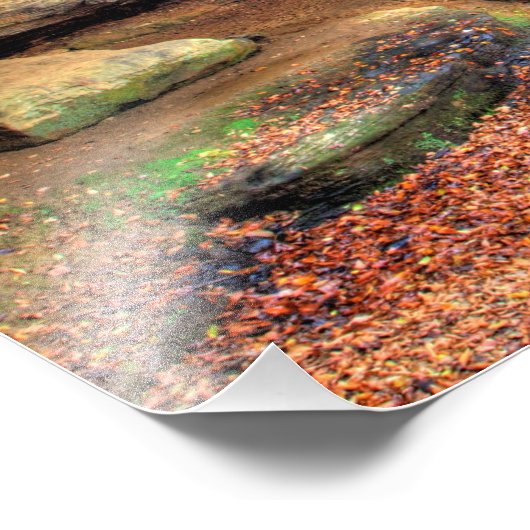 Rockbridge, Ohio Fotodruck (Ecke)