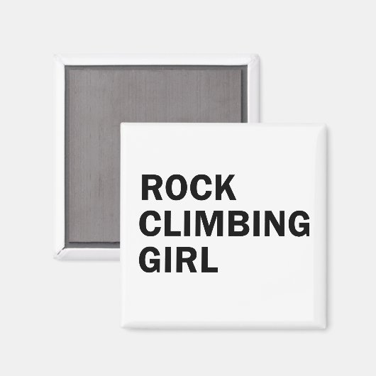 Rockclimbing Magnet (Vorderseite/Rückseite)