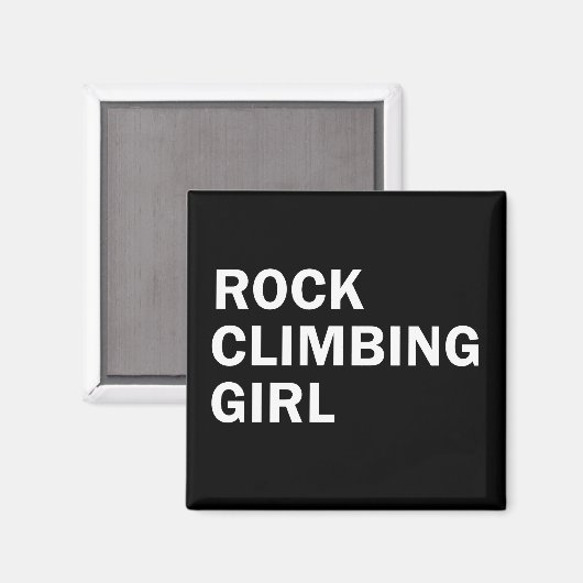 Rockclimbing Magnet (Vorderseite/Rückseite)