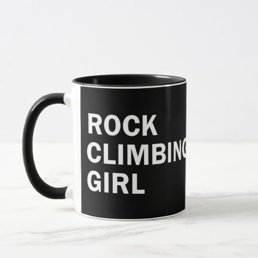 Rockclimbing Tasse (Links)