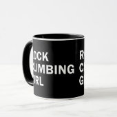 Rockclimbing Tasse (Vorderseite Links)
