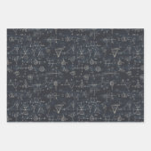 Rocked Science Universe Planets Astronomie Geschenkpapier Set (Vorderseite 3)