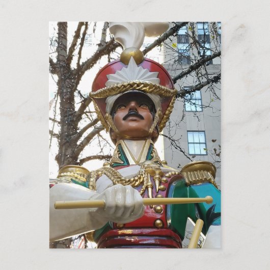Rockefeller Center Christmas - Toysoldat - NYC Postkarte (Vorderseite)