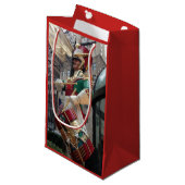 Rockefeller Center Drummer Boy Christmas New York Kleine Geschenktüte (Vorderseite Schrägansicht)