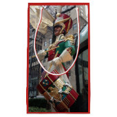 Rockefeller Center Drummer Boy Christmas New York Kleine Geschenktüte (Vorderseite)