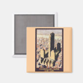 Rockefeller Center New York Magnet (Vorderseite/Rückseite)