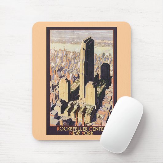 Rockefeller Center New York Mousepad (Mit Mouse)