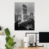 Rockefeller Center New York NY 1933 Poster (Heimbüro)