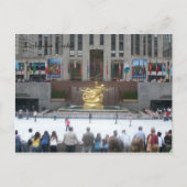 Rockefeller Center Postkarte (Vorderseite)