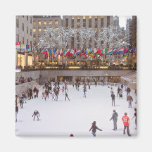 Rockefeller Center Skaten Rink Magnet