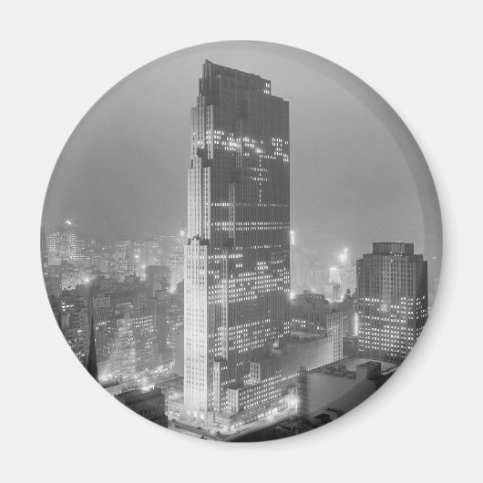 Rockefeller Center und RCA Gebäude New York City Magnet (Vorne)