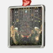 Rockefeller Center Weihnachtsbaum, Engel, Schnee Ornament Aus Metall (Links)