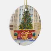 Rockefeller Centre Plaza Keramik Ornament (Rechts)