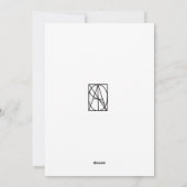 Rockefeller Christmas Owl Feiertagskarte (Rückseite)